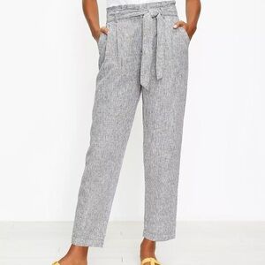 Loft Petite Paperbag Pants